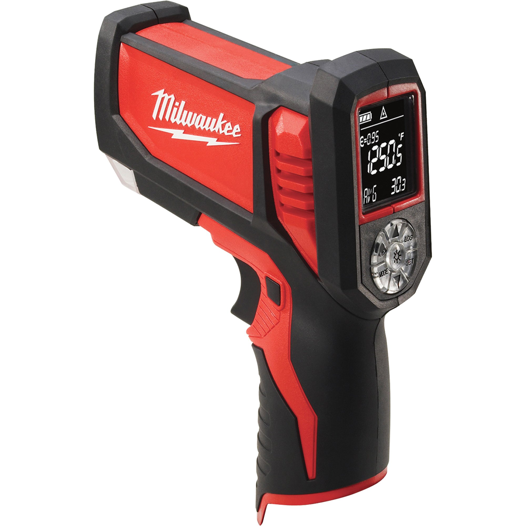 Milwaukee Laser TEMP-GUN M12 Cordless Thermometer — Tool Only, Model# 2276-20